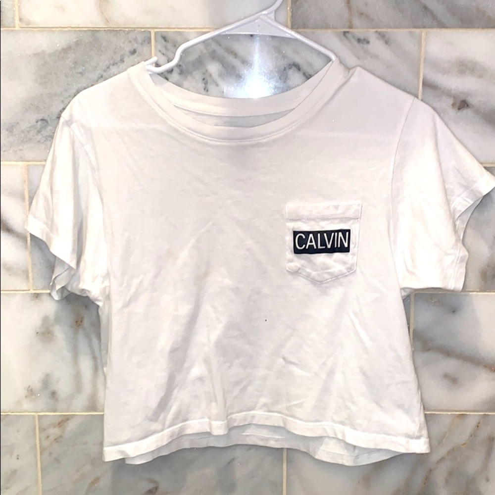 calvin Klein crop top